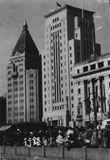 Bank of China with Sassoon House on its left.