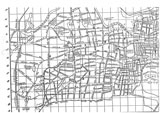 Pre-WWII map showing streets of Shanghai.